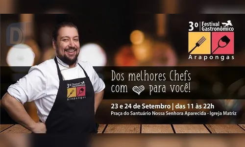 3º Festival Gastronômico de Arapongas acontece neste fim de Semana 