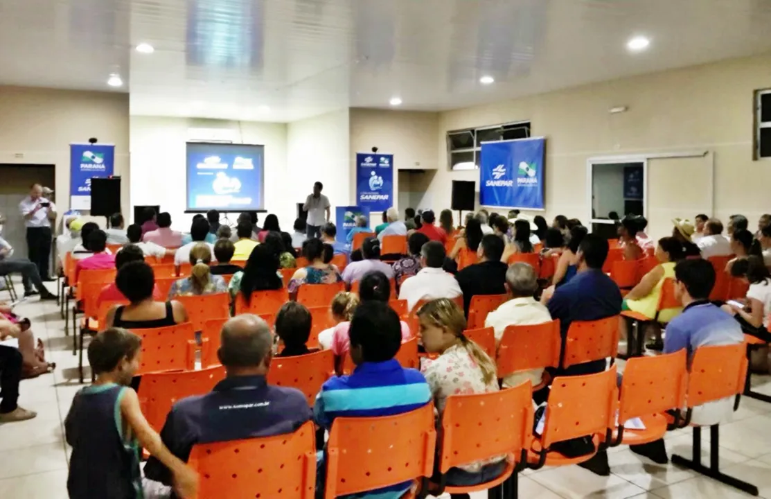 Encontro da Sanepar em Godoy Moreira reuniu 150 pessoas