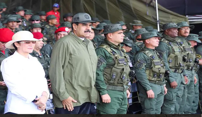 O ditador venezuelano está prestes a declarar guerra contra os EUA. (foto: Reuters)
