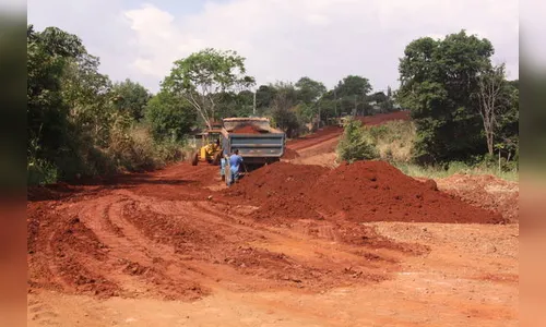 Prefeitura do Rio Bom inicia pavimentação asfáltica