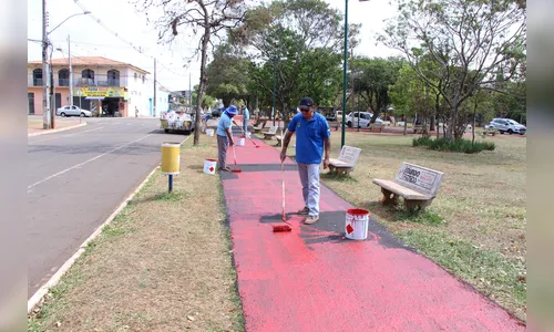 Praça da Saudade ganha mais benfeitorias