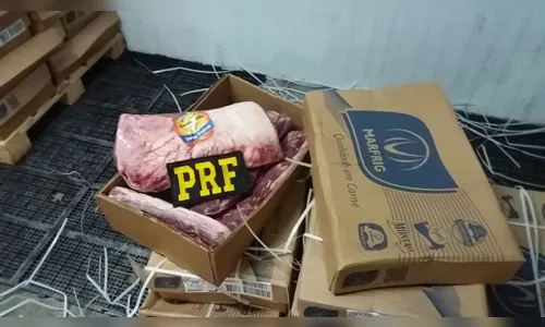 
							PRF recupera no Paraná carga de 20 toneladas de carne roubada
						
						
