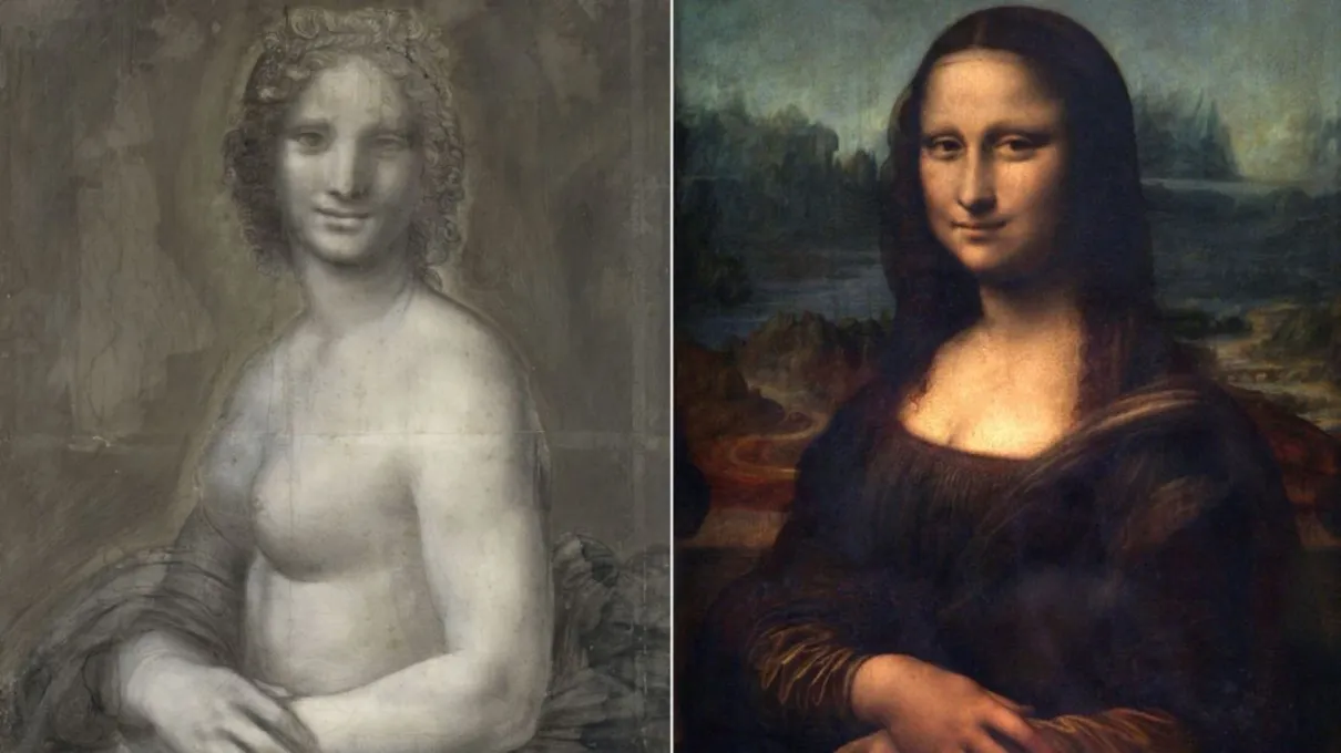 Leonardo da Vinci realmente desenhou uma Mona Lisa nua? Especialistas tentam descobrir