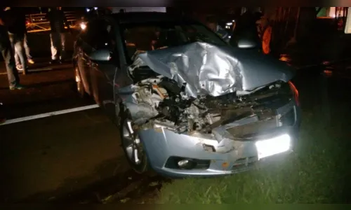 
							Acidente envolve três caminhões e faz uma vítima fatal 
						
						