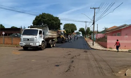 Jardim Alegre inicia recuperação de ruas na área urbana